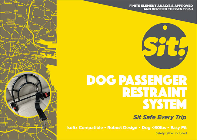 SIT! Up Safe Dog Restraint
